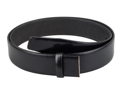 Black belt strap smooth STSM34BLNP