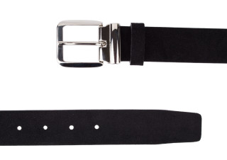 Black Suede Belt Classic SUSM34BL