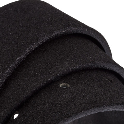 Black Suede Belt Strap Classic STPL34BLSU